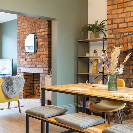 فيلا Stunning Scandi 3 Bed House In Manchester-Parking المظهر الخارجي الصورة