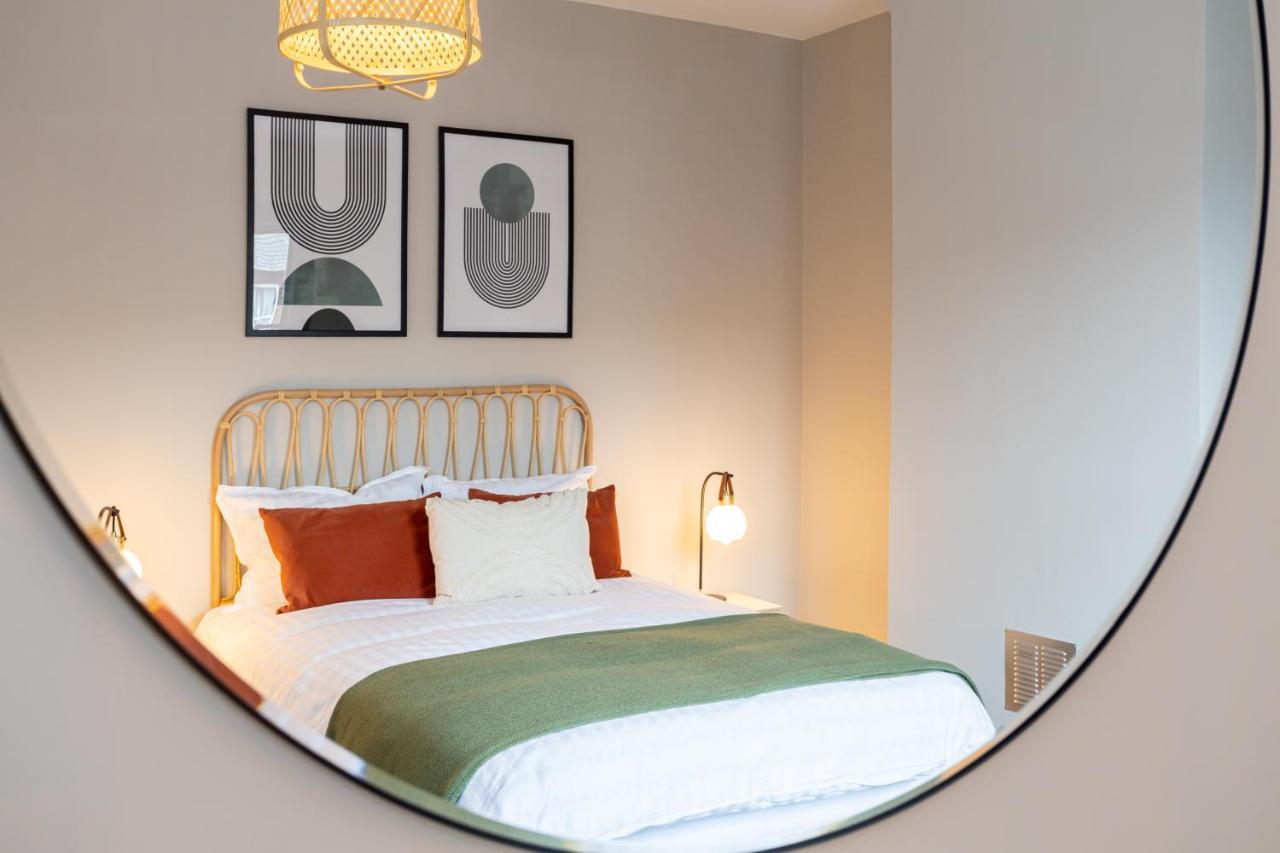 فيلا Stunning Scandi 3 Bed House In Manchester-Parking المظهر الخارجي الصورة