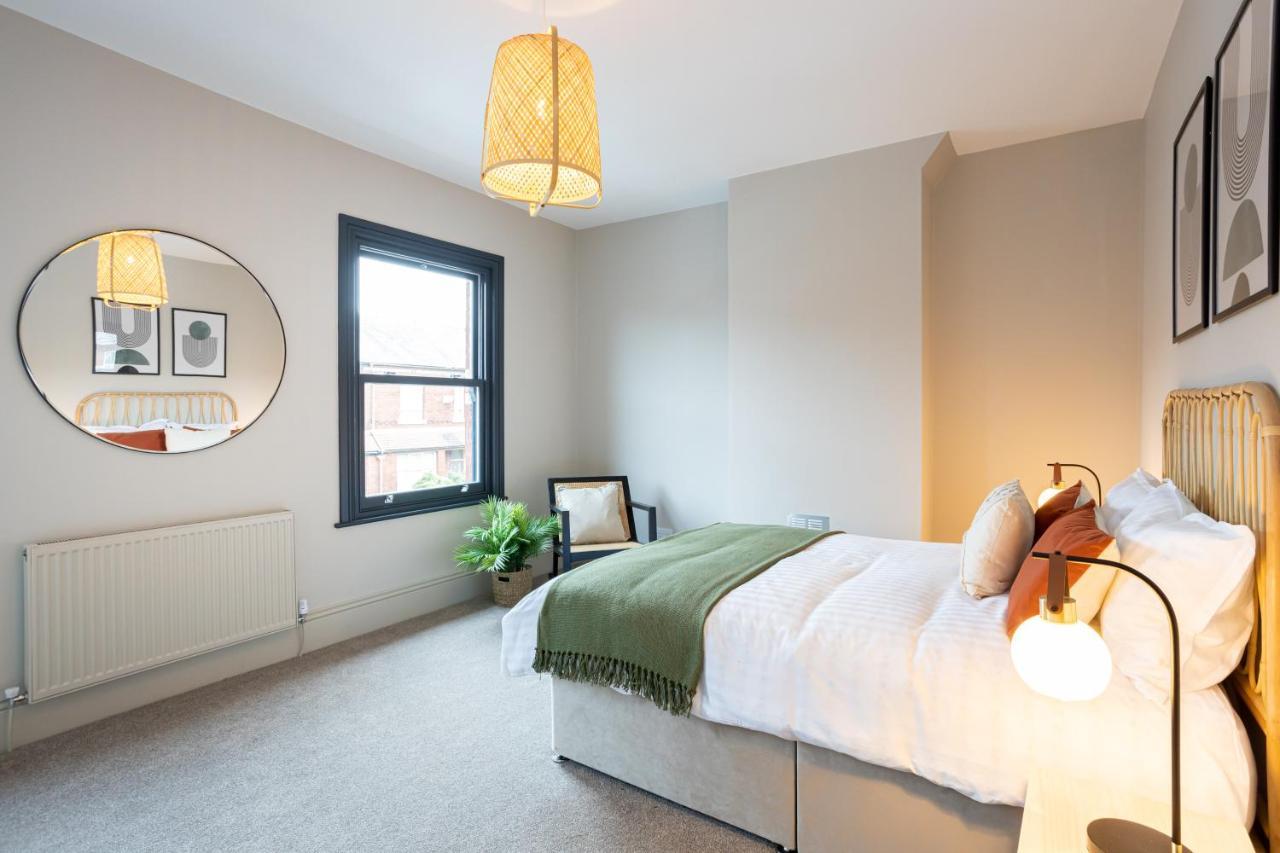 فيلا Stunning Scandi 3 Bed House In Manchester-Parking المظهر الخارجي الصورة